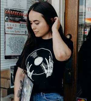Vinyl Is Not Dead Glow-In-The-Dark Tshirt