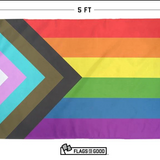 Progress Pride Flag (Multiple Sizes Available)