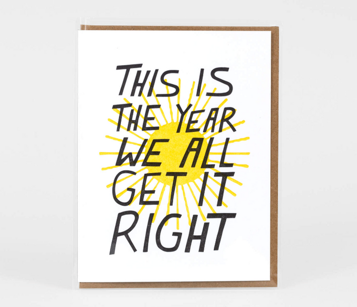 This Is The Year Card