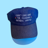 The Peach Fuzz Founding Fathers Baseball Hat