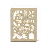 Awesome Place Friendship Card