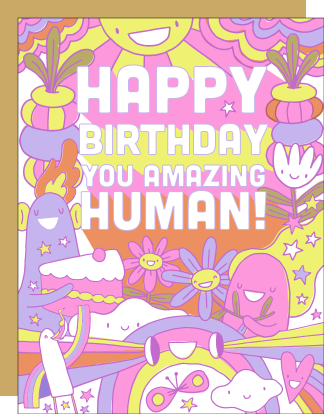 Amazing Human Card