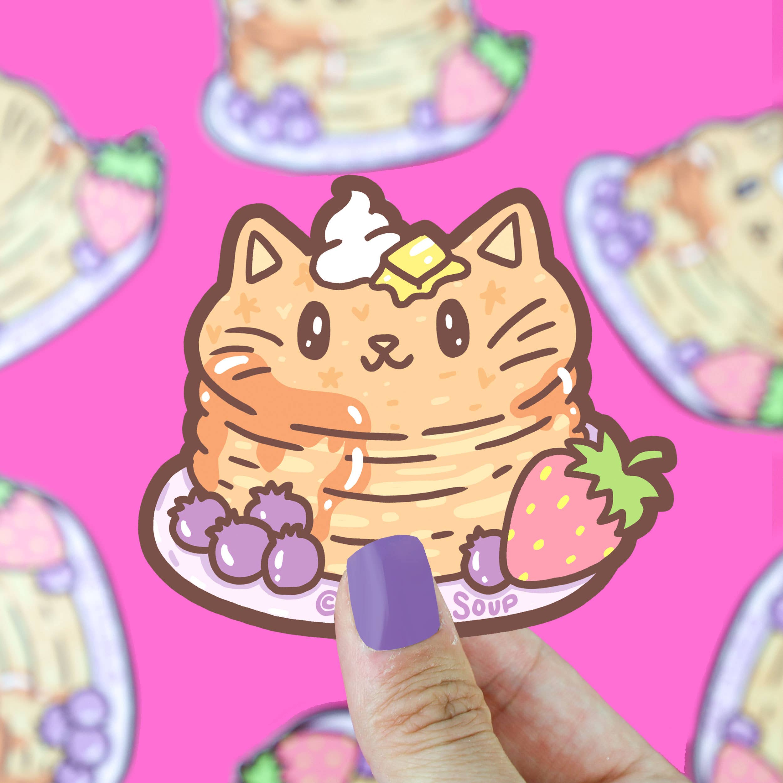 Turtle Soup Sticker - Kitty Pancakes