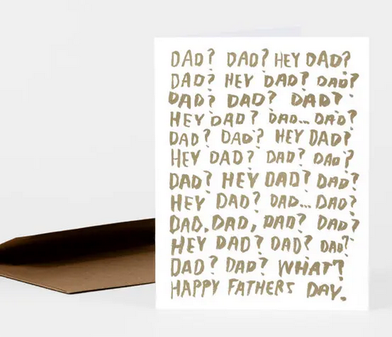Hey Dad? Father's Day Card