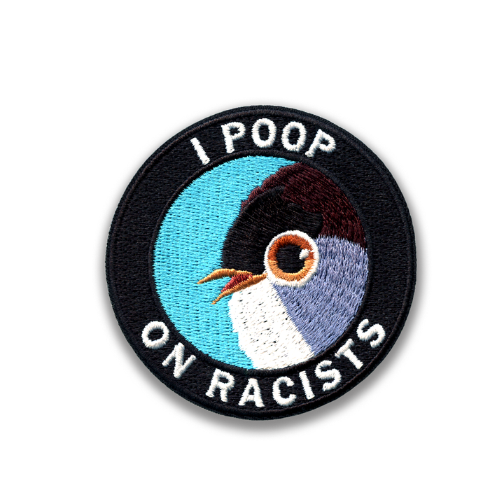 Mincing Mockingbird Patch Poop on Racists