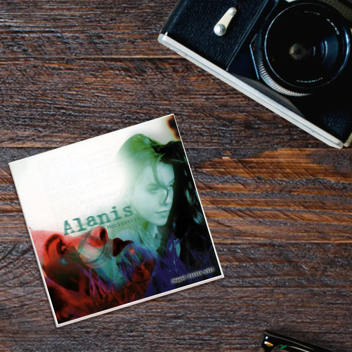 Alanis Morissette Jagged Little Pills Album Coaster