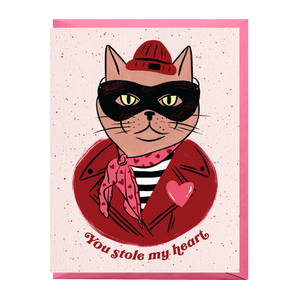 Cat Burglar Love Card