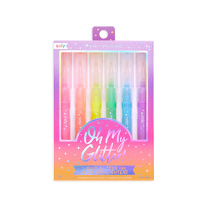 Oh My Glitter! Neon Highlighters - Set of 6