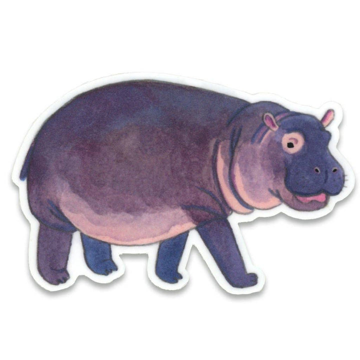 Cactus Club Sticker Hippo