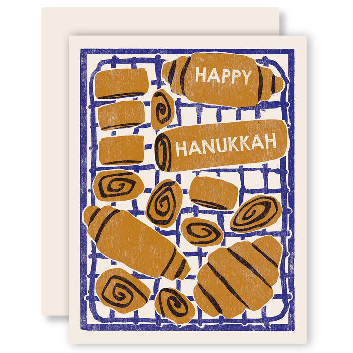 Happy Hanukkah (Rugelach) Card