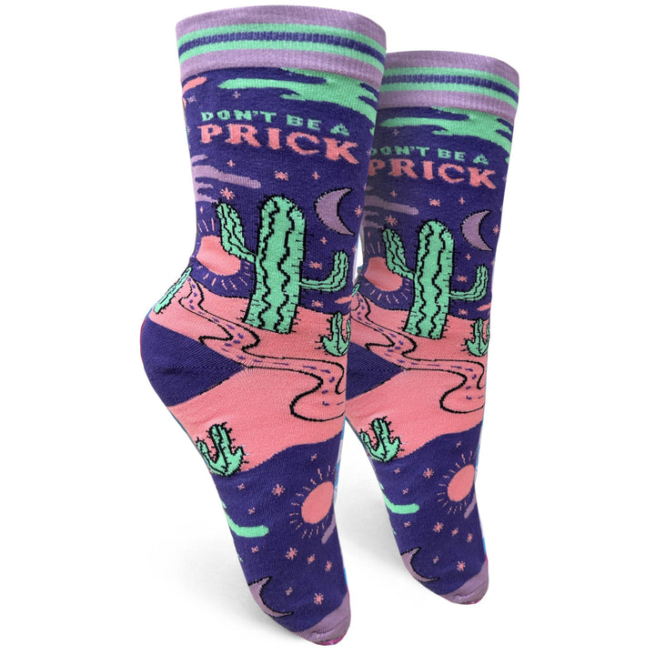 Groovy Things Women's Socks Don't Be a Prick