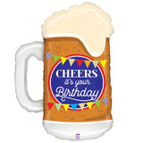 29" Beer Stein Birthday Balloon