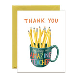 Teacher Mug Appreciation Card