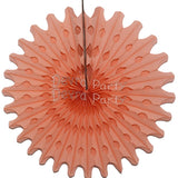 Tissue Paper Fan (Multiple Sizes & Colors)