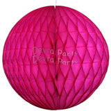 Honeycomb Tissue Paper Decoration Ball (Multiple Sizes & Colors)