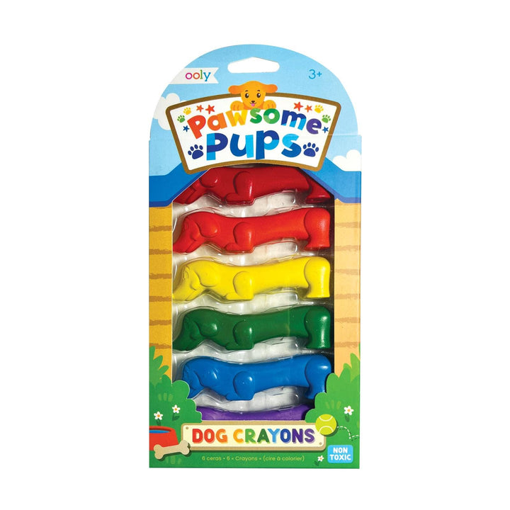 ooly pawsome pups dog crayons