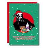 Ghostface Scream Christmas Card