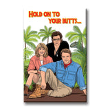 Jurassic Park 'Hold on to Your Butts' Magnet