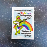 The Muppets Sticker - Kermit the Frog: Rainbow Connection