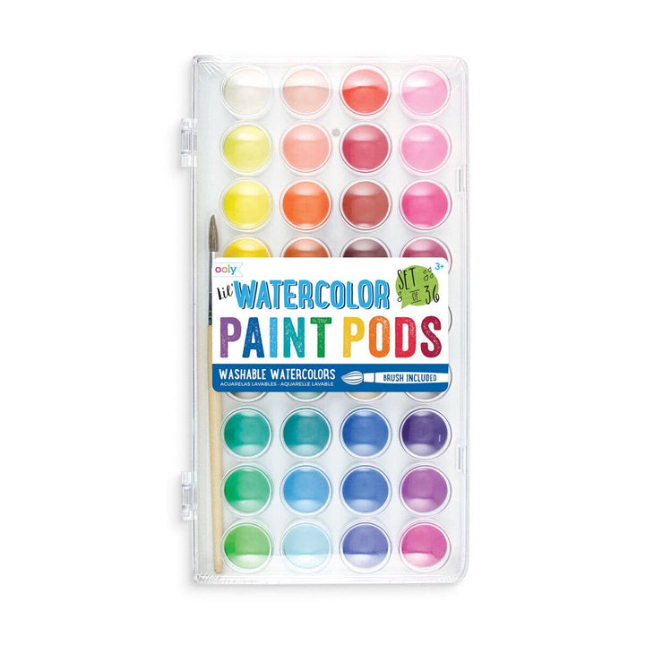 Ooly lil' Watercolor Paint pods washable kids kit
