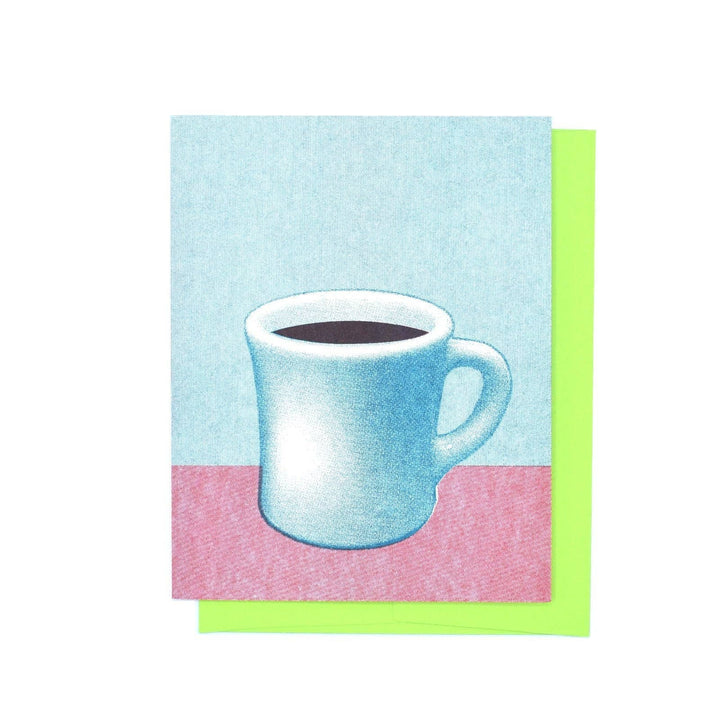 Coffee Mug - Risograph Greeting Card