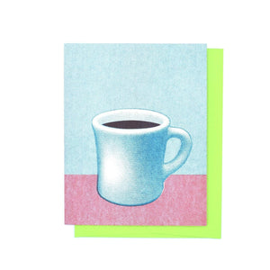 Coffee Mug - Risograph Greeting Card