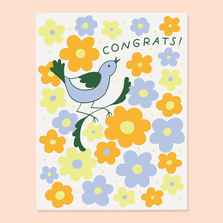 Bird Congrats Card