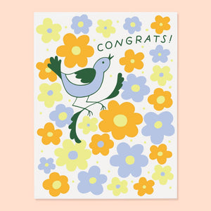 Bird Congrats Card