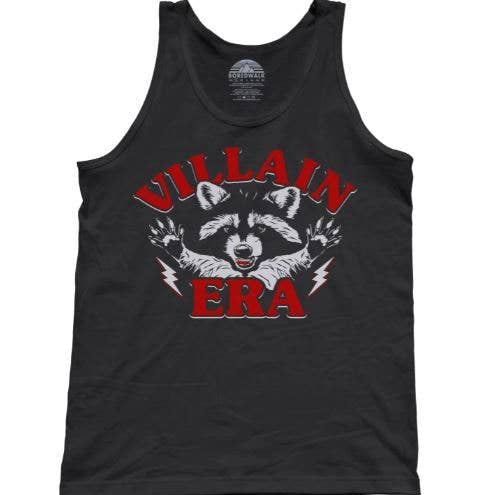 Boredwalk Black Tank Villain Era Raccoon