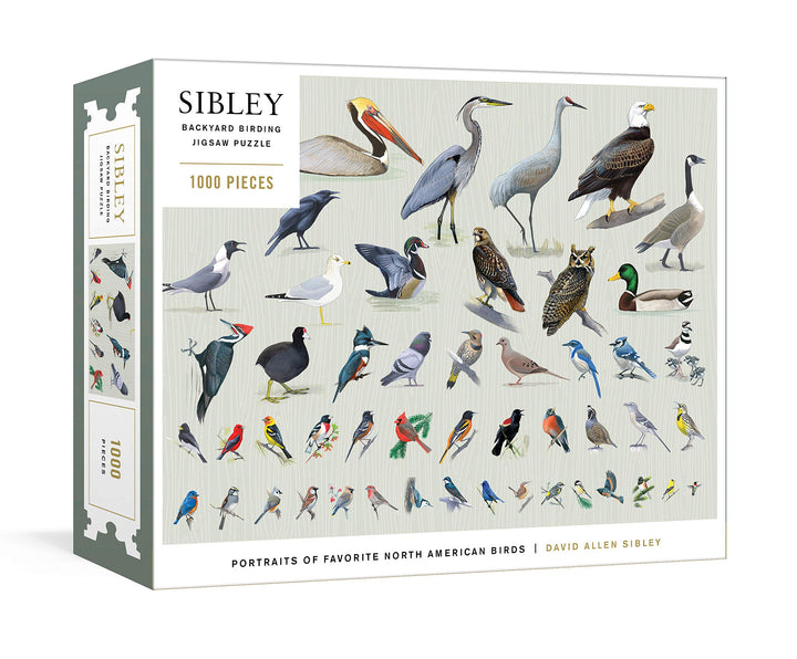Sibley Backyard Bird Jigsaw Puzzle