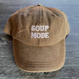 Soup Mode brown Baseball Cap Dad Hat autumn fall