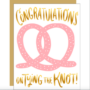 Tie The Knot Wedding Card