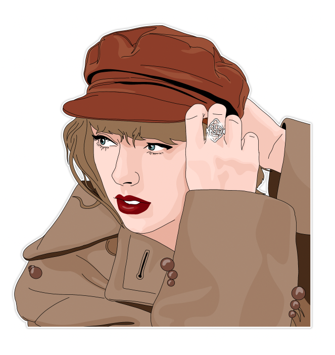 Taylor Swift Red (Taylor's Version) Sticker