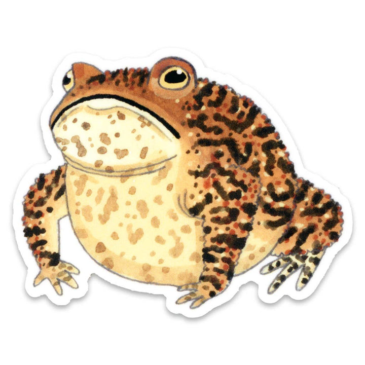 Cactus Club Sticker Grouchy Frog