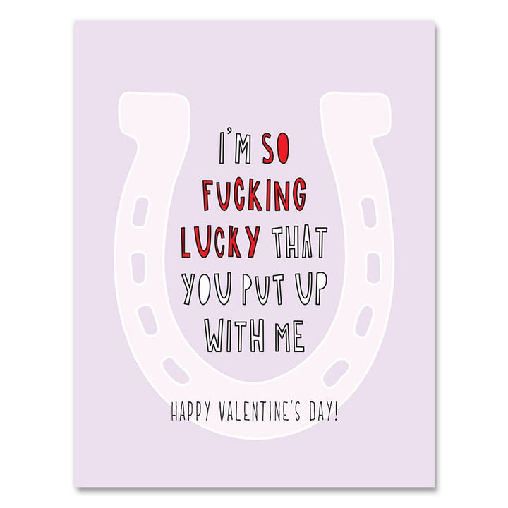 Lucky Valentine's Day Card