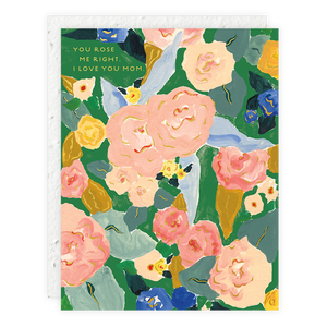 Rose Card - Mother's Day/ Mother's Birthday
