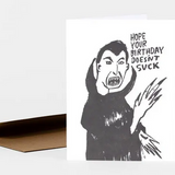 Westland Press Birthday Card - Doesn't Suck