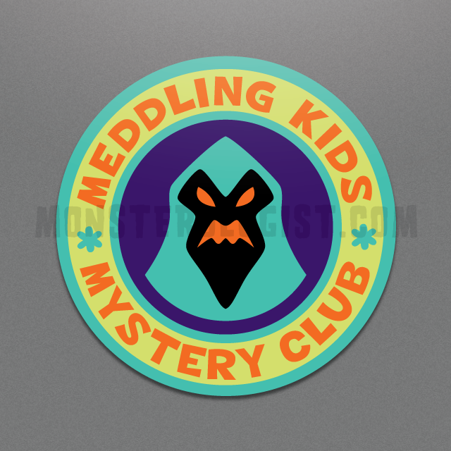 Monsterologist Sticker Meddling Kids Mystery Club