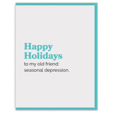 Seasonal Depression Holiday Card