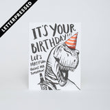 Birthday Card - Trex Party