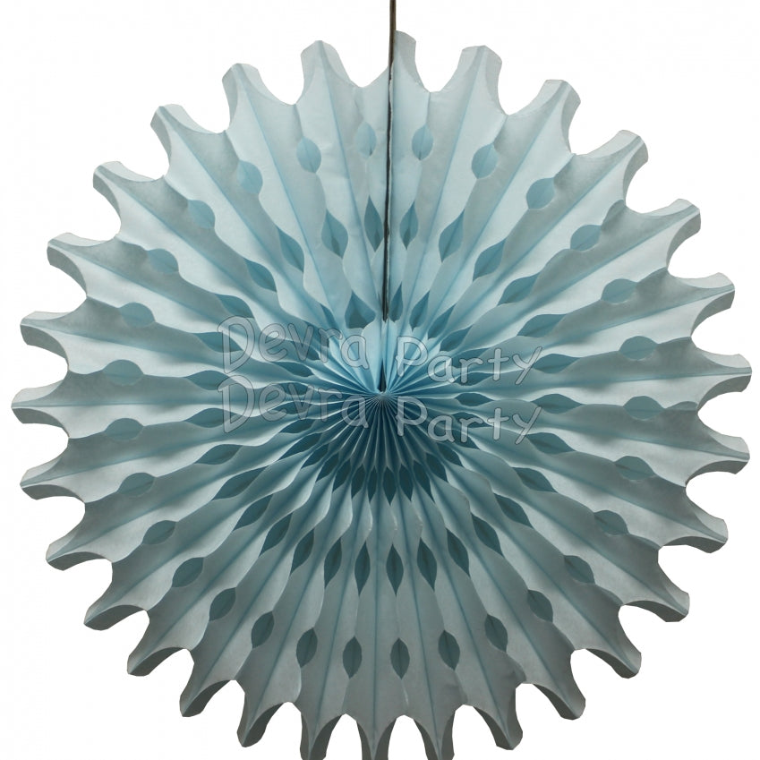 Tissue Paper Fan (Multiple Sizes & Colors)