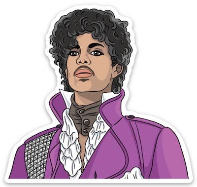 Prince Purple Reign Jacket Sticker