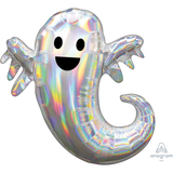 Iridescent Ghost Foil Balloon