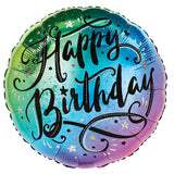Ombre Happy Birthday Balloon