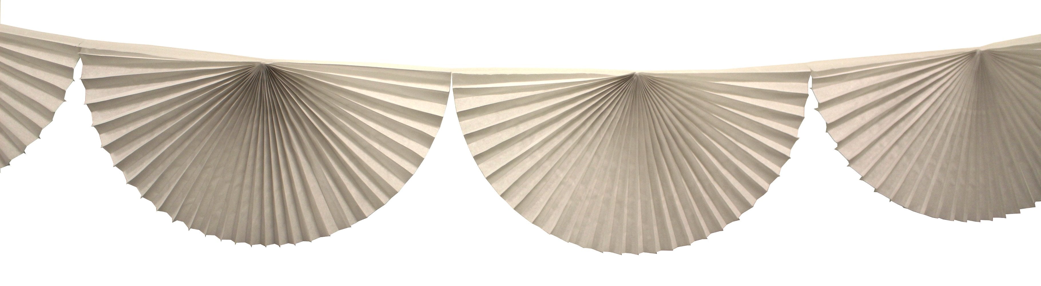 Tissue Paper Bunting Garland (Multiple Colors Available)