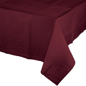 Touch of Color Tablecover - Burgundy